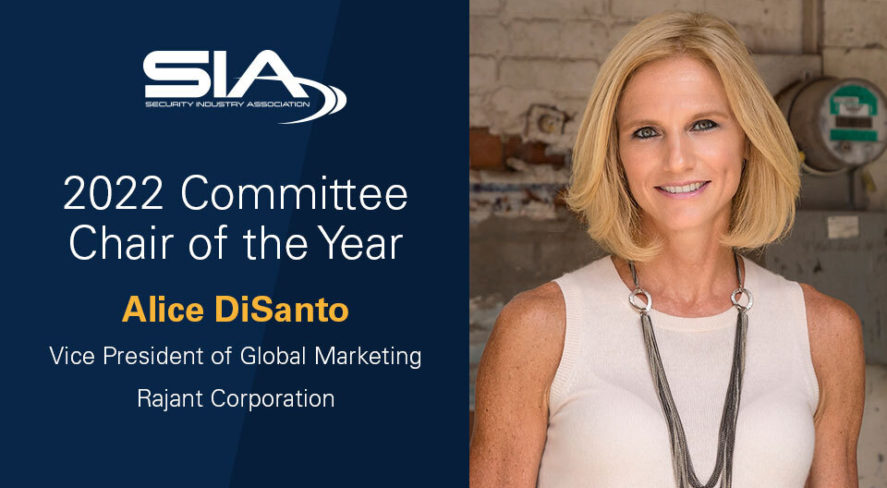 Security Industry Association Names Alice DiSanto as 2022 Committee Chair of the Year